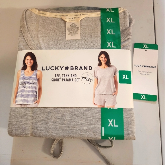Lucky Brand Other - Lucky Brand Three-Piece Pajama Set NWT